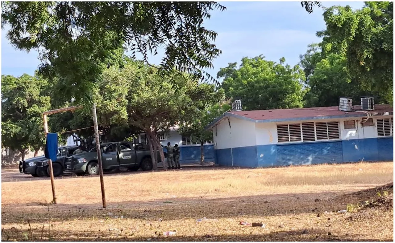 Utilizan primaria de Sinaloa como campamento militar; las clases serán virtuales