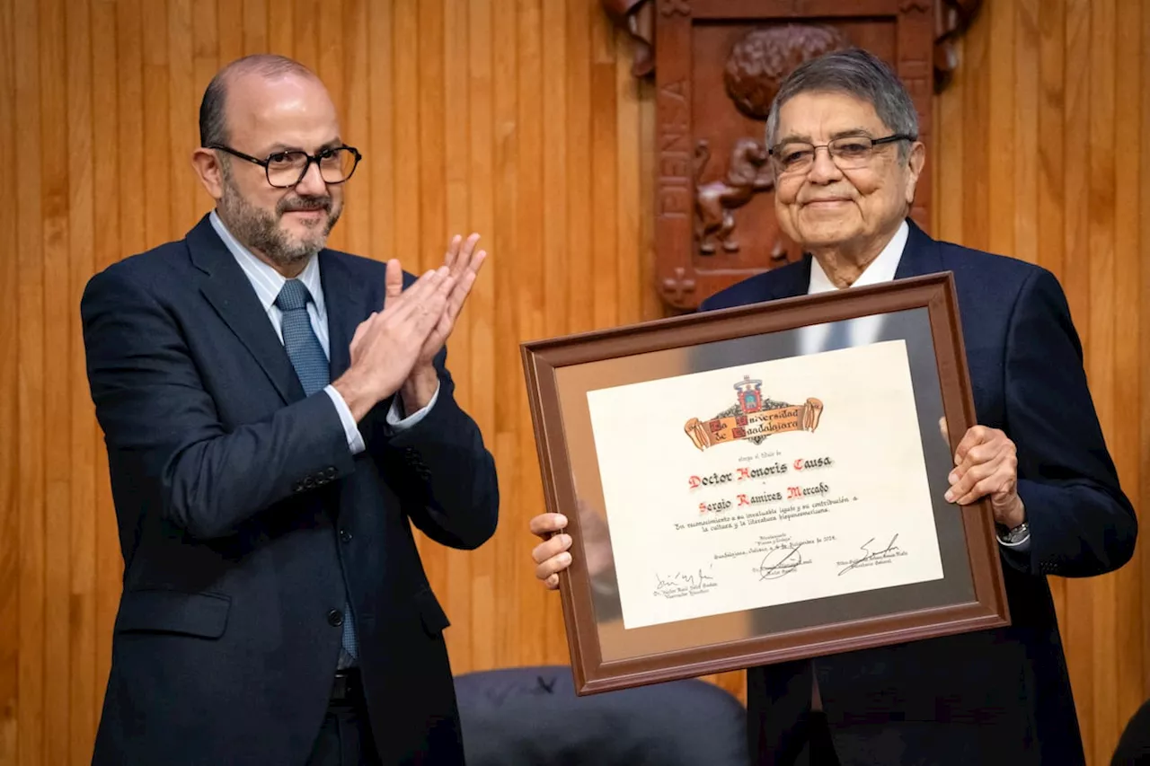 Sergio Ramírez, honoris causa de la Universidad de Guadalajara: “Nadie me puede exiliar de mi lengua”