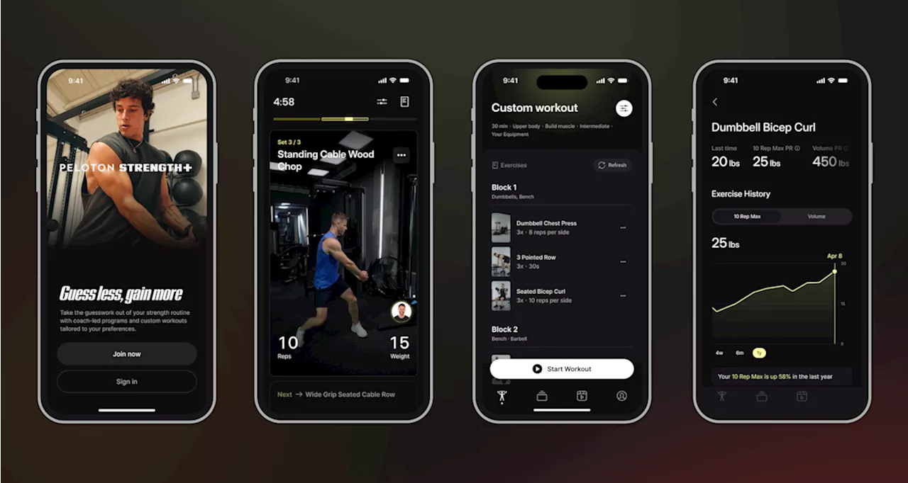 Peloton is introducing a new audio-focused strength training app