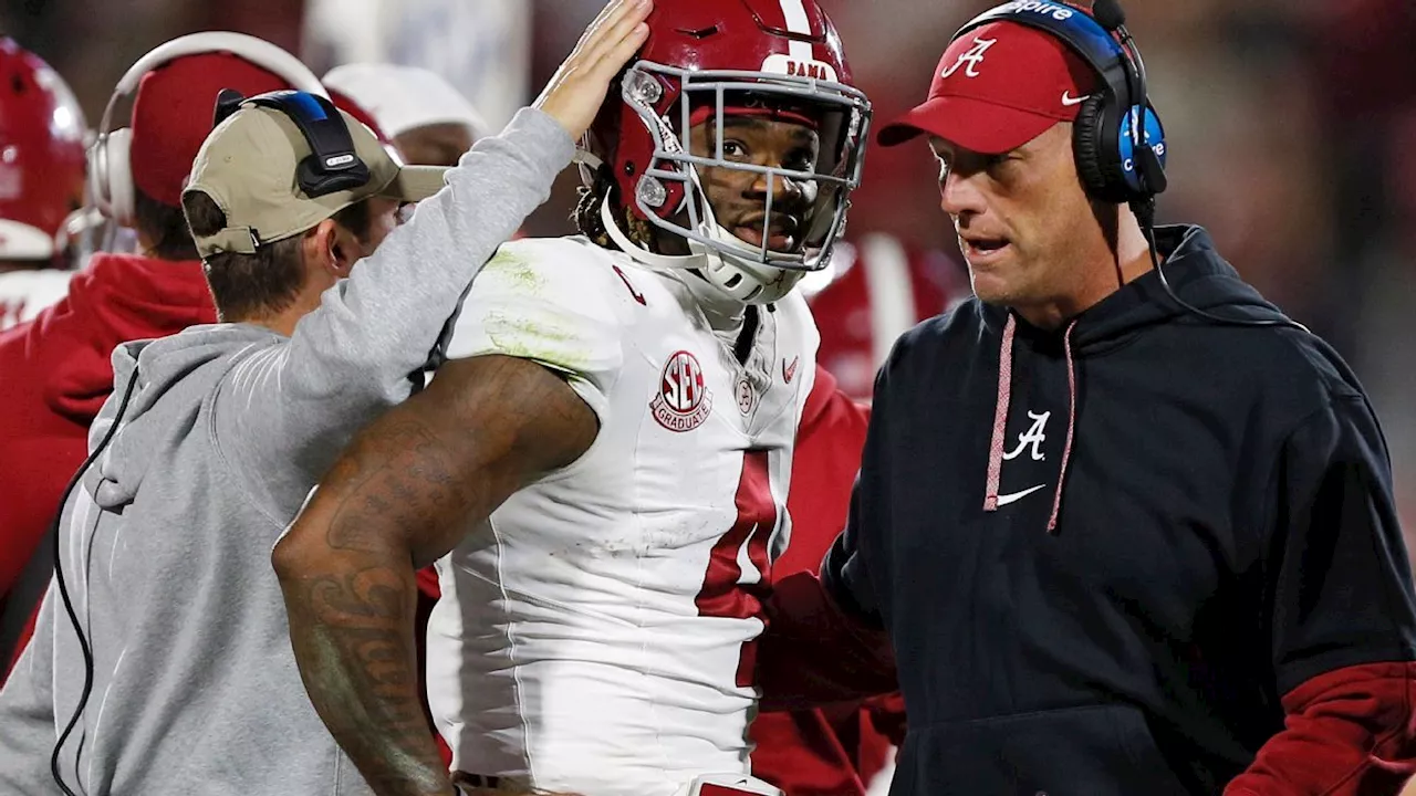 Alabama Crimson Tide land at No. 11 in the CFP's rankings