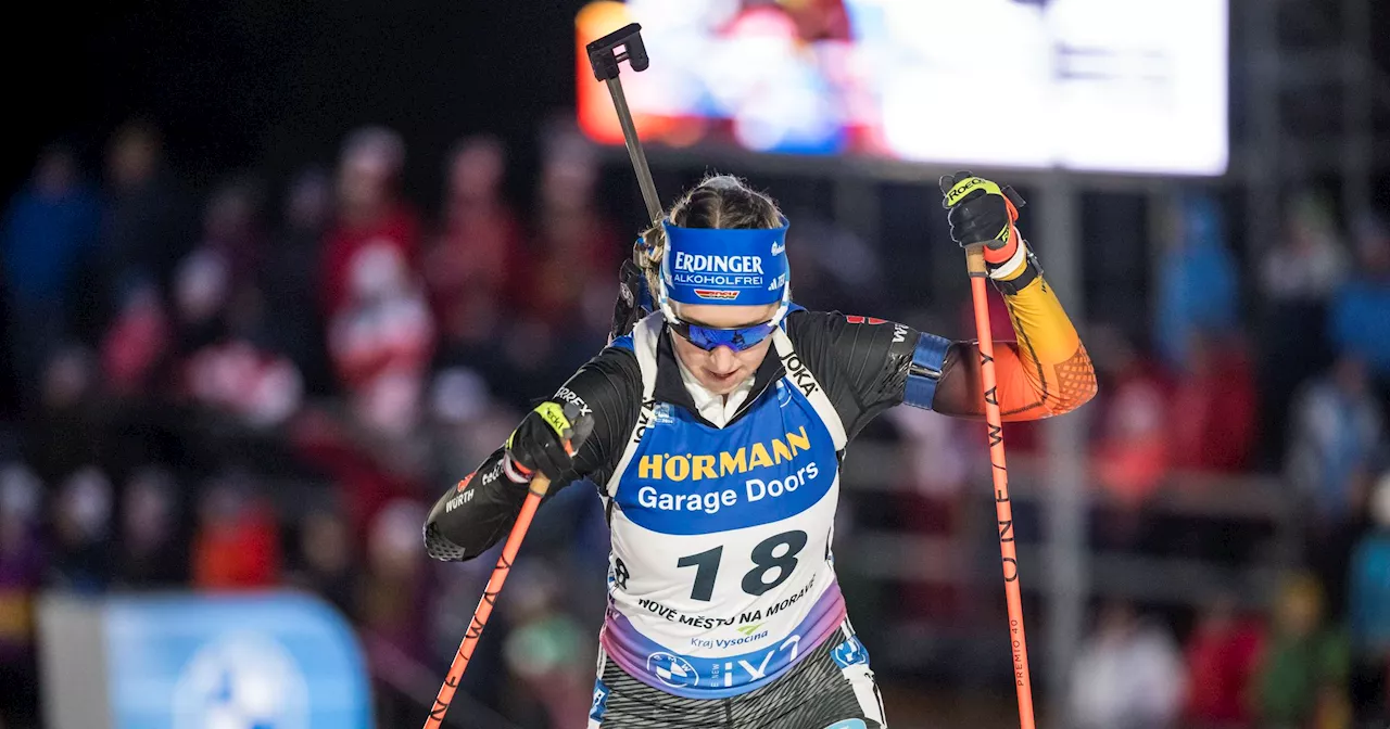 Franziska Preuß knapp Podestplatz im Biathlon-Weltcup in Finnland verpasst