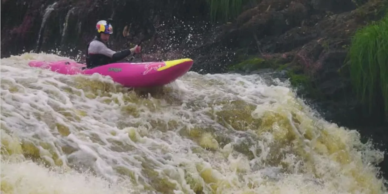 Dieser reißende Fluss im Regenwald wurde zum ersten Mal mit Kajaks bezwungen