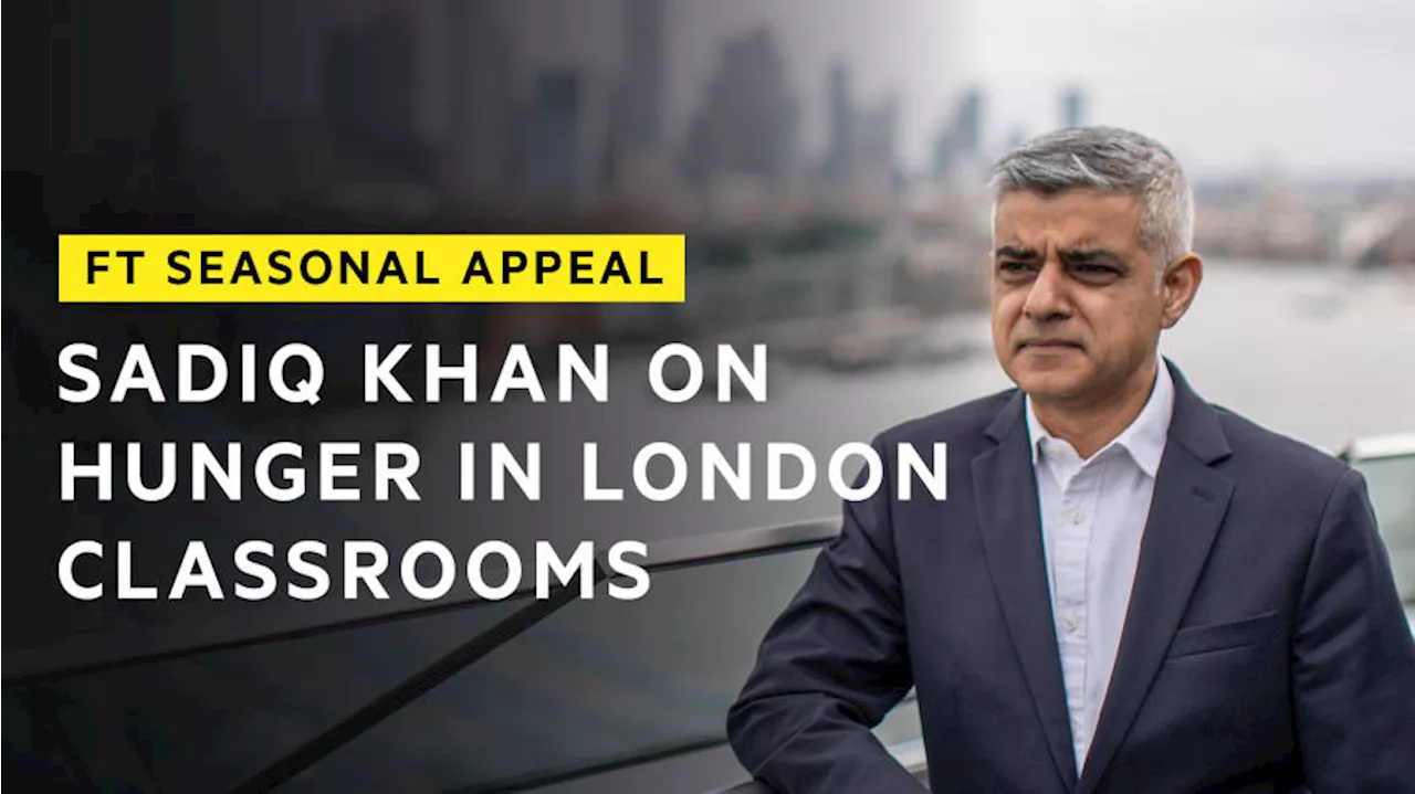 Sadiq Khan on hunger in London classrooms