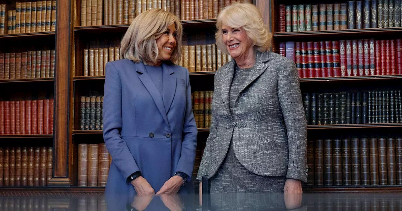 Brigitte Macron et la reine Camilla complices à Londres : leurs retrouvailles font plaisir à voir !