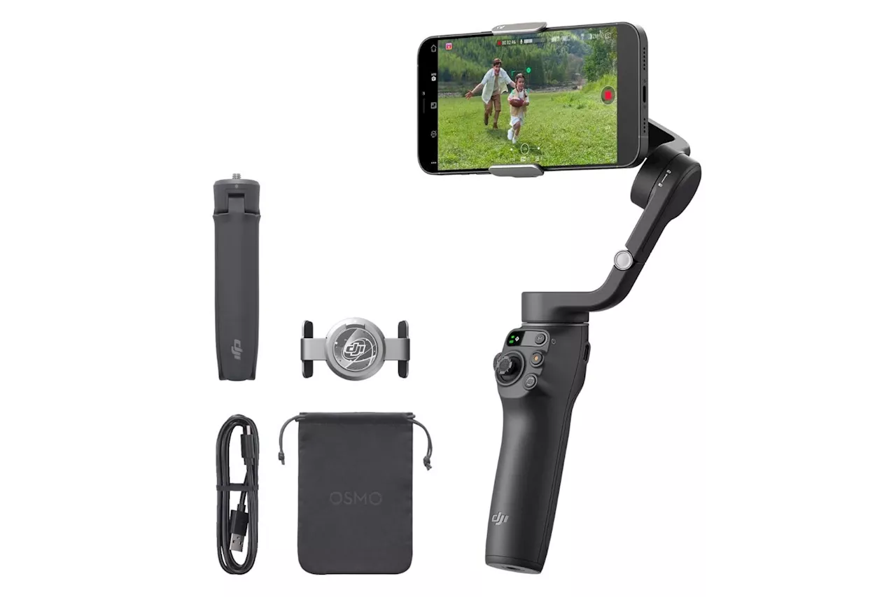 The #1 Best-Selling DJI Osmo Mobile 6 Stabilizer Remains at Its Black Friday Price