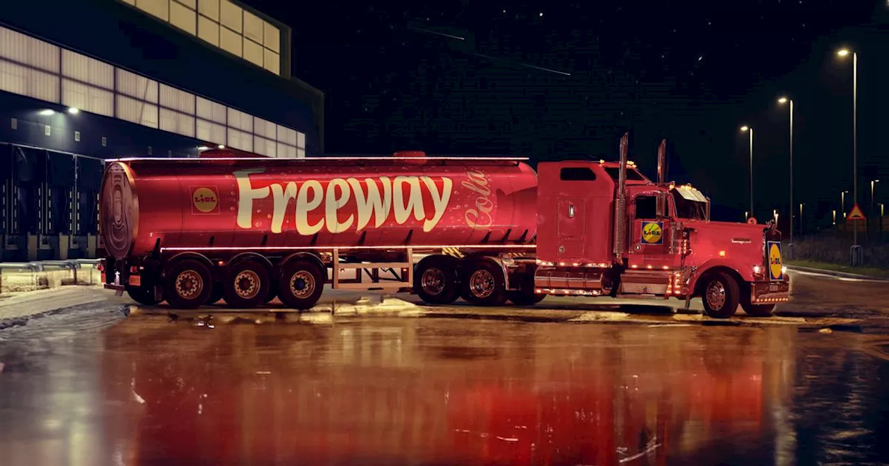 Forget Coca-Cola, the Lidl Festive Freeway truck is coming to Rutherglen