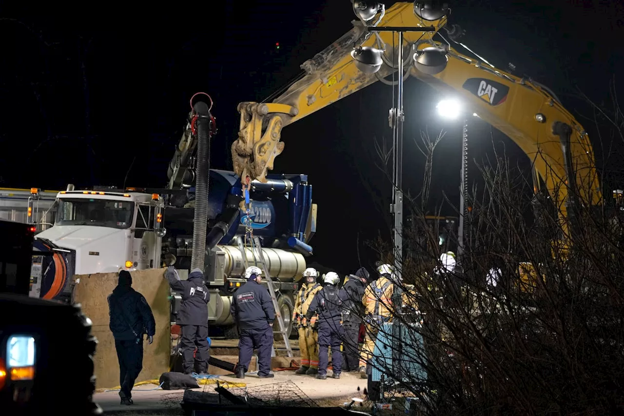 Rescuers reassess safety of their search for U.S. woman they believe fell into a sinkhole