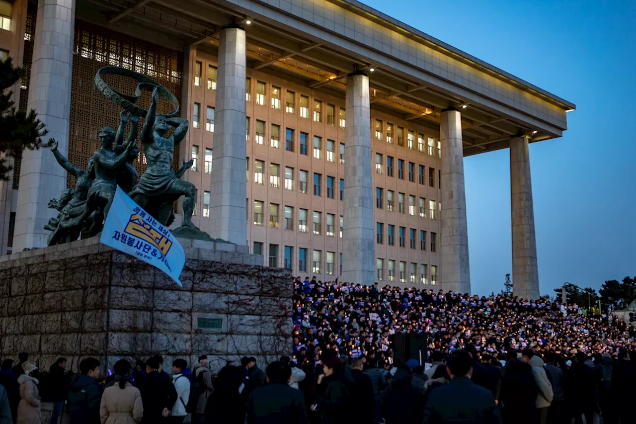 South Korean lawmakers move to impeach President Yoon after aborted martial law attempt