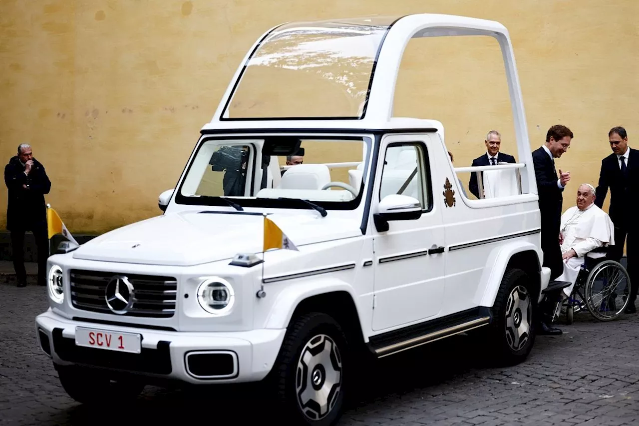 Vatican Unveils Electric Popemobile for Pope Francis