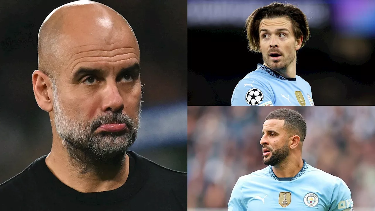 Kyle Walker, Jack Grealish and six Man City stars who Pep Guardiola must move on to kickstart Premier League champions' rebuild