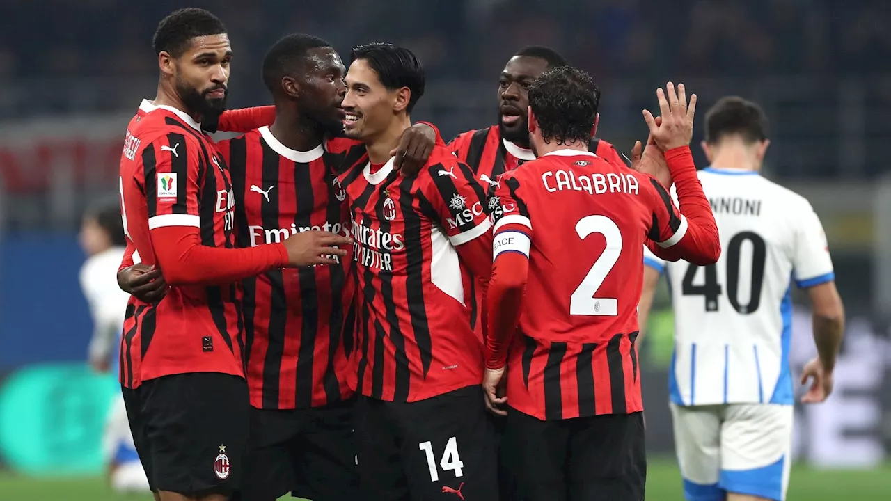 Goleada del Milan sul Sassuolo: 6-1 a San Siro con una performance brillante di Reijnders