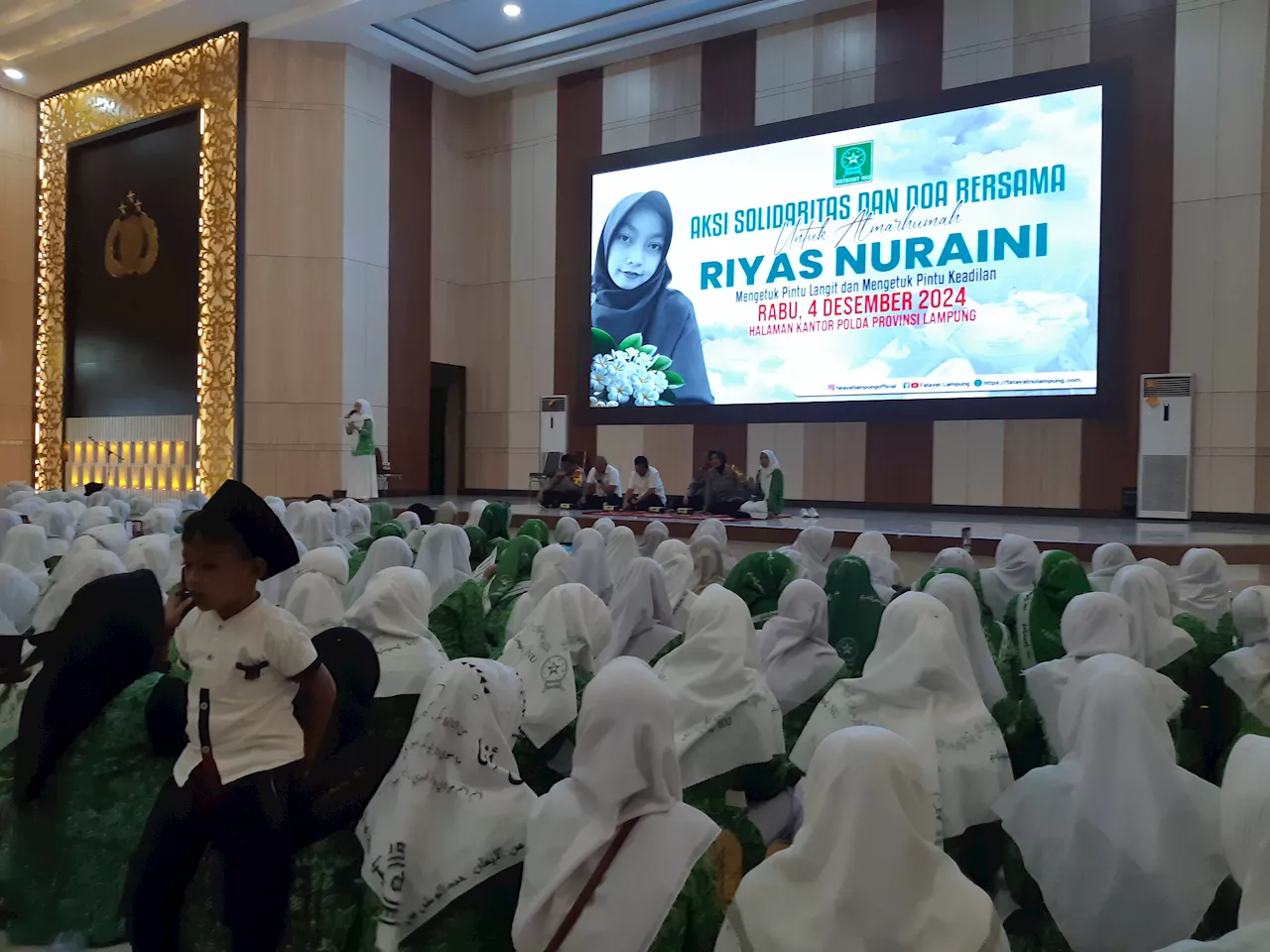 Perempuan Fatayat NU Gelar Aksi Doa, Tuntut Keadilan untuk Riyas Nuraini