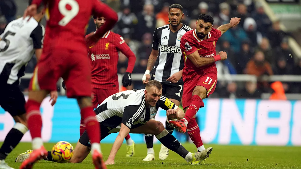 Liverpool verpasst bei 3:3 gegen Newcastle den Sieg in der Premier League