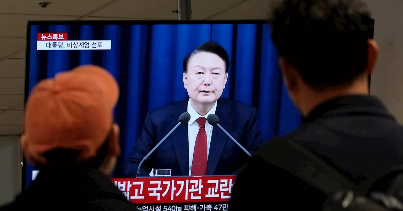 South Korea's Opposition Parties Submit Motion To Impeach Yoon Over Martial Law Decree