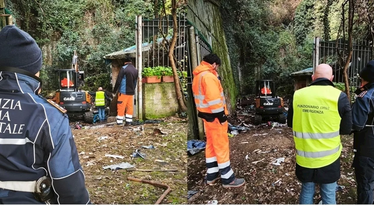 Monte Mario: denunciate 8 persone per occupazione abusiva