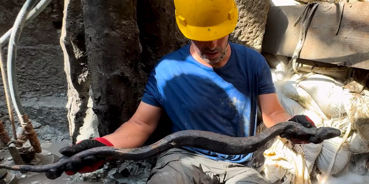 Le foto degli ultimi notevoli reperti archeologici di San Casciano dei Bagni