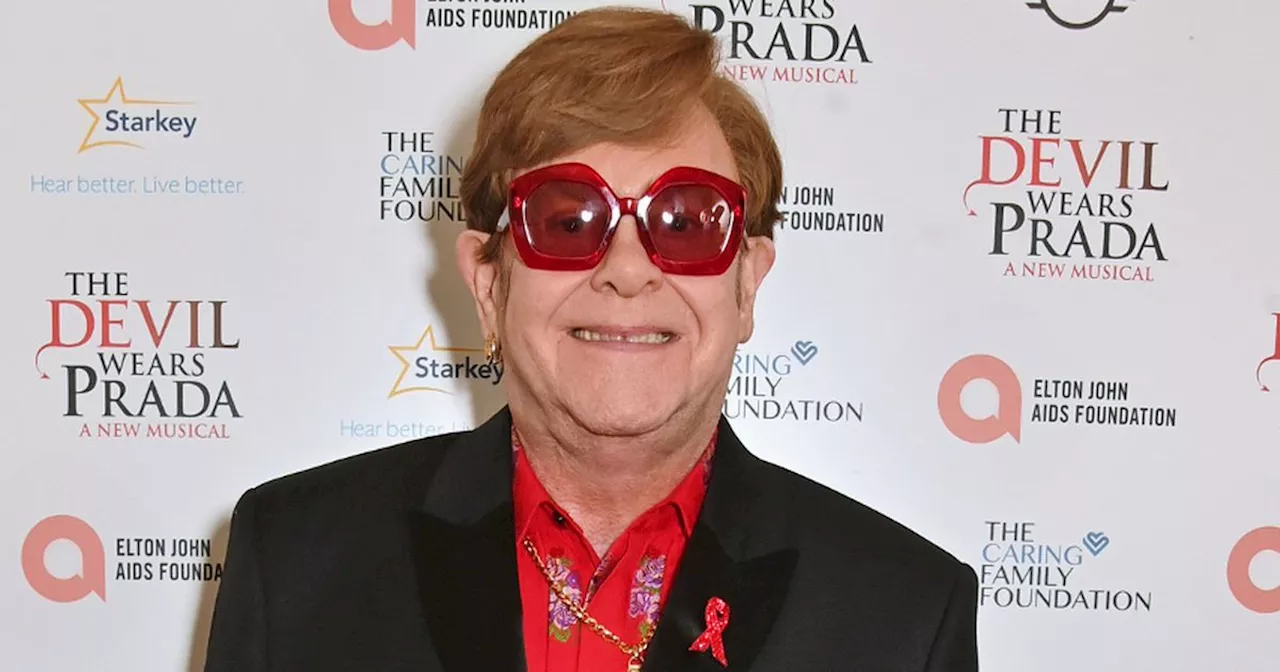 Sir Elton John tells fans 'I've lost my eyesight' as he's rushed off stage