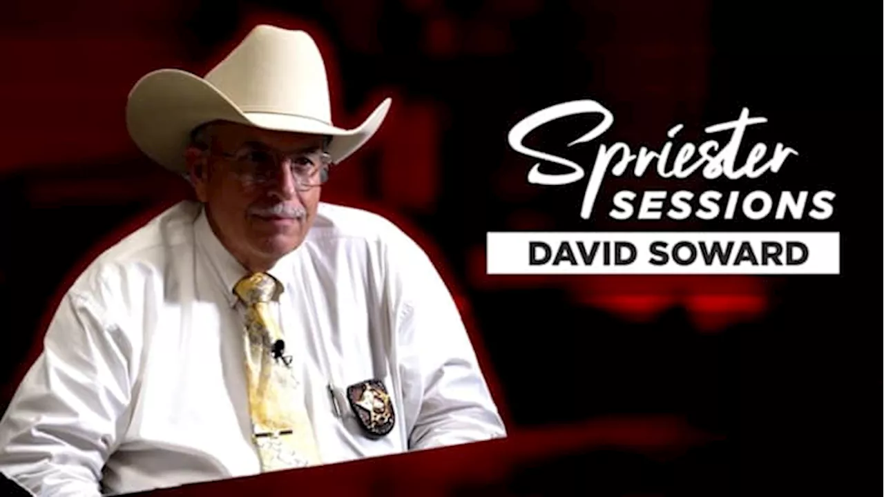 Spriester Sessions: Atascosa County Sheriff David Soward talks about manhunts, loss and protecting his community