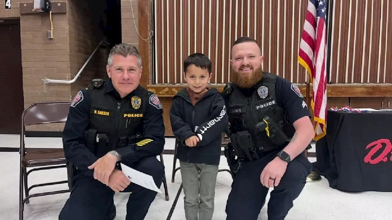 Police in Idaho surprise boy in viral Christmas TikTok video with over 23M views