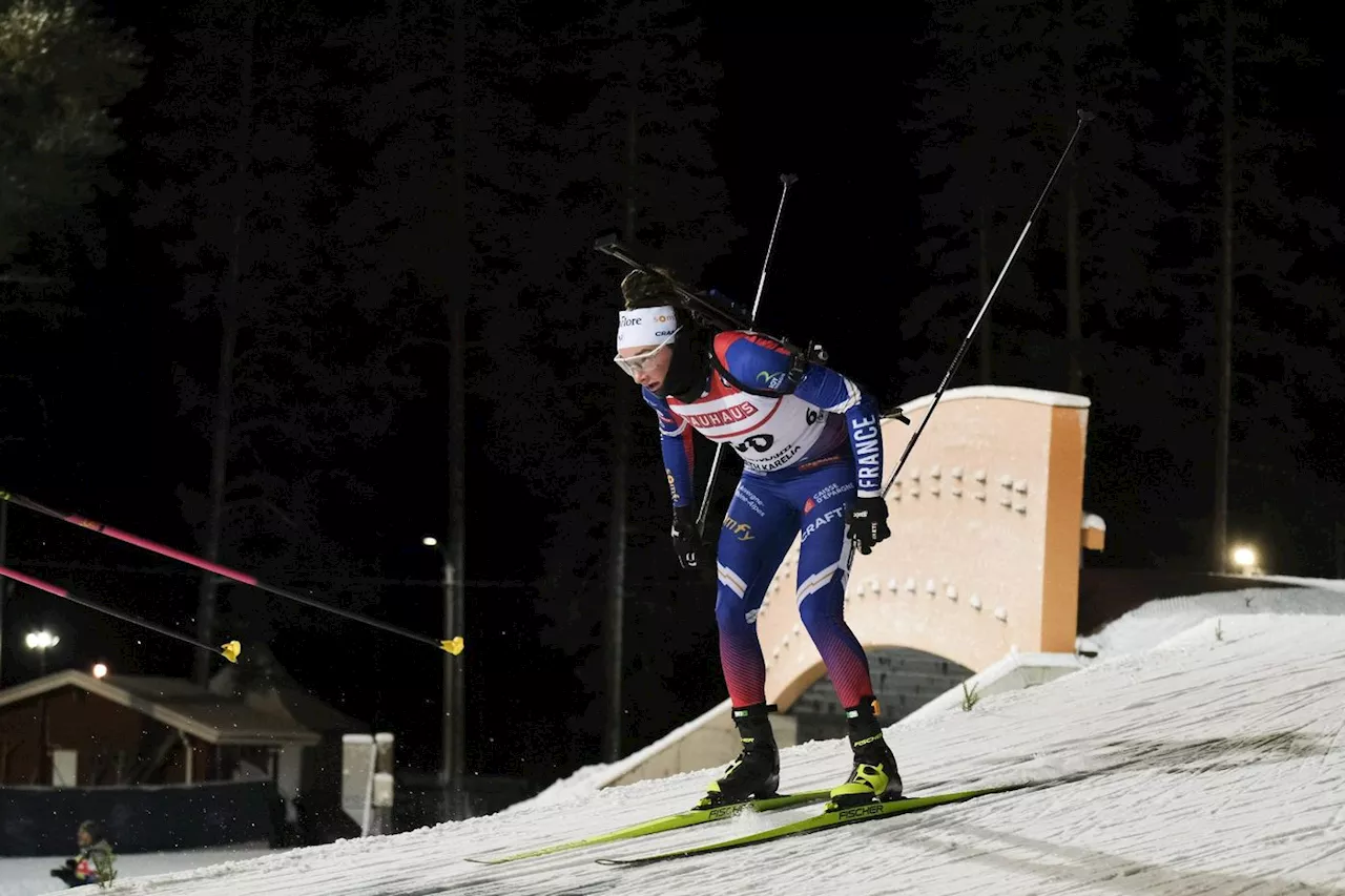 Biathlon: à Kontiolahti, Jeanmonnot frappe fort d'entrée