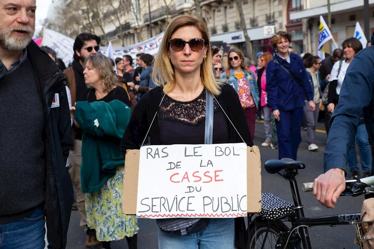 Grève : les fonctionnaires mobilisés contre un gouvernement sur le départ