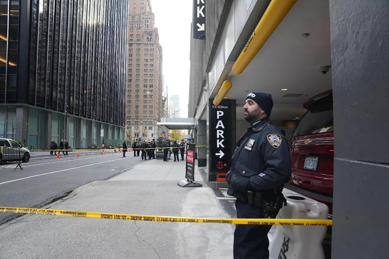 Le patron d'un géant de l'assurance santé tué par balle en plein coeur de New York