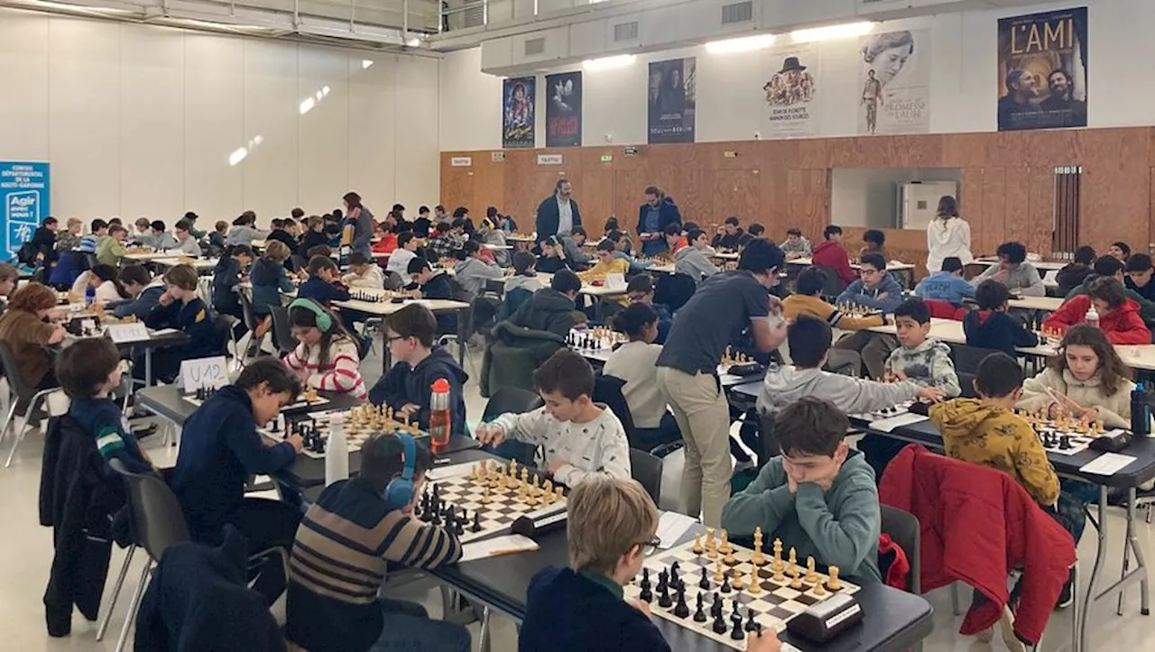 Échecs : les championnats de la Haute-Garonne jeunes font le plein