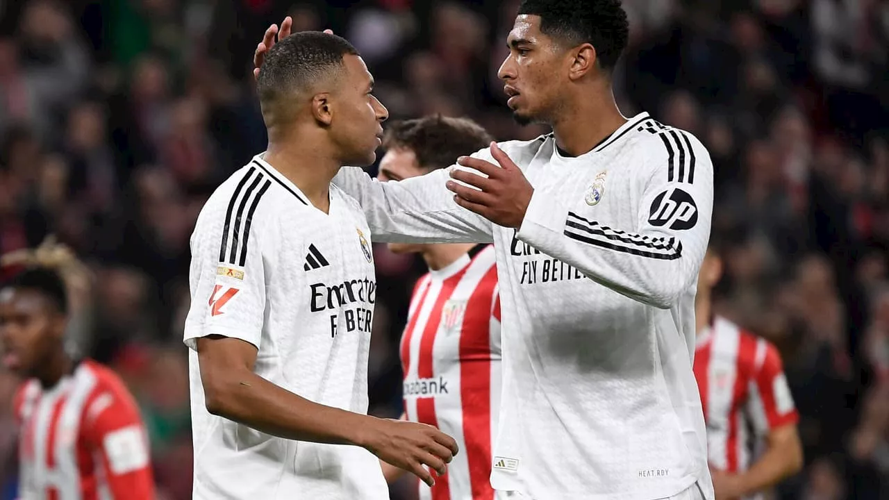 Mbappé perde pênalti, e Real Madrid é derrotado pelo Bilbao em La Liga