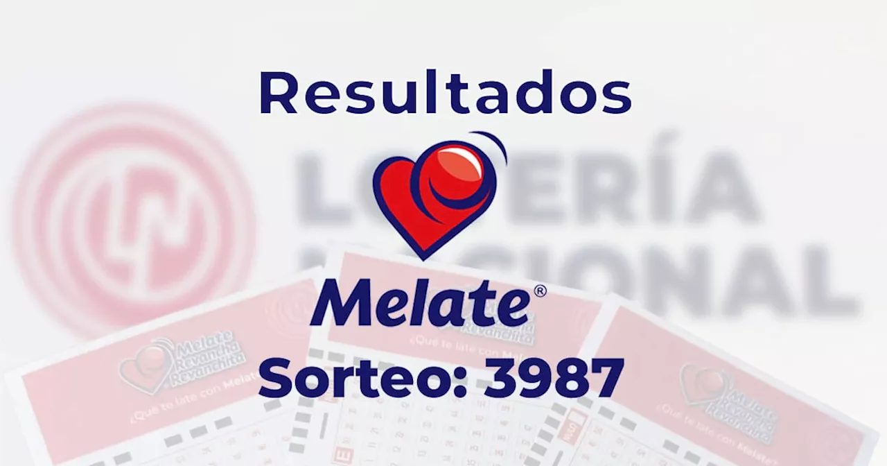 Resultados del Melate, Revancha y Revanchita 3987 del 4 de diciembre del 2024