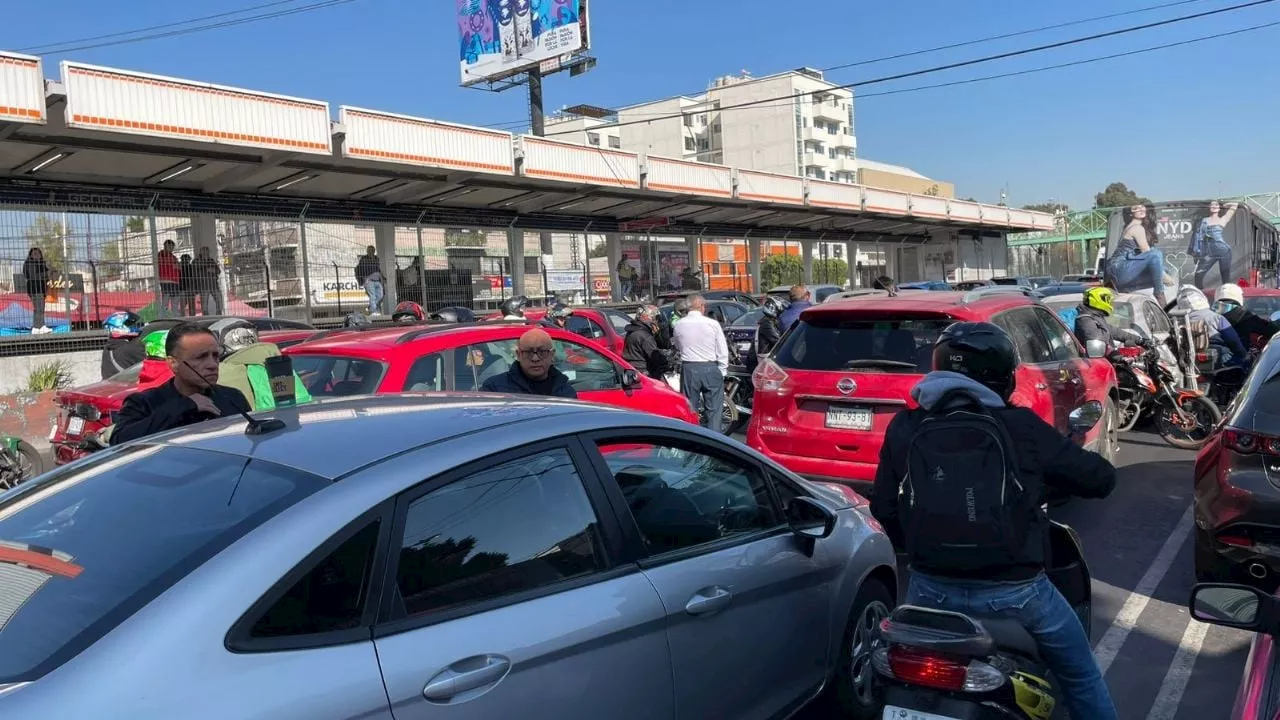 Tlalpan: Comerciantes retiran bloqueo en Eje 5 Sur y Churubusco; esto exigen