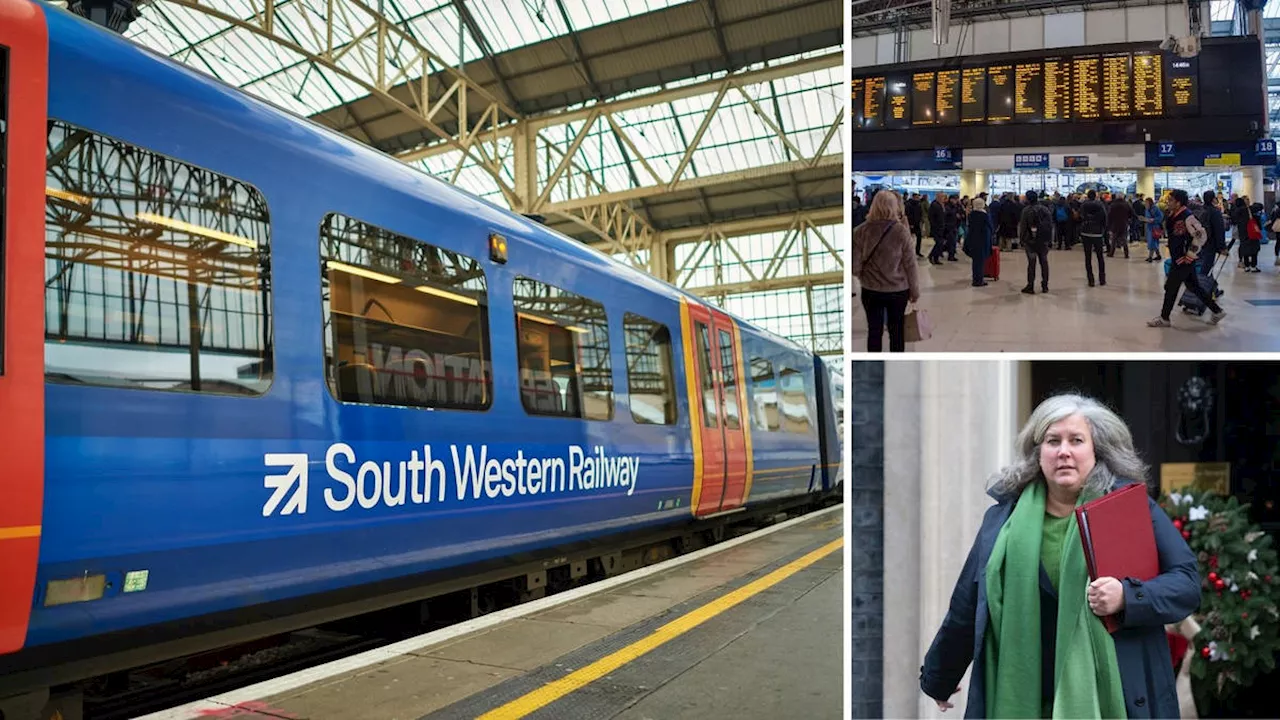 South Western Railway to become first train operator nationalised in major Labour shake-up