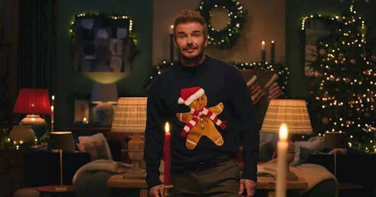 David Beckham Christmas advert reported after dangerous mistake spotted