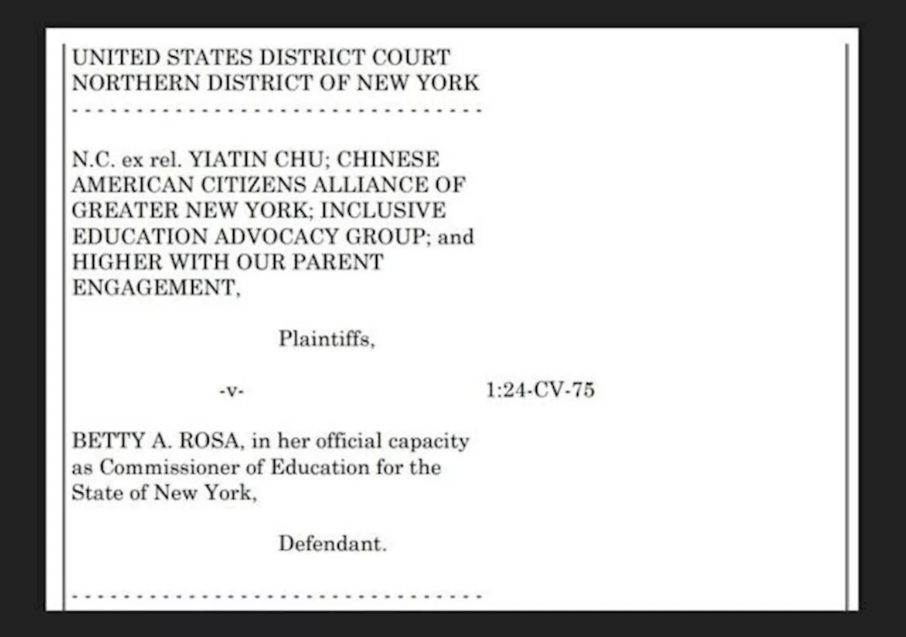 Asian Parents Lawsuit Challenging Discriminatory NY STEP Program Can Go Forward, Court Rules