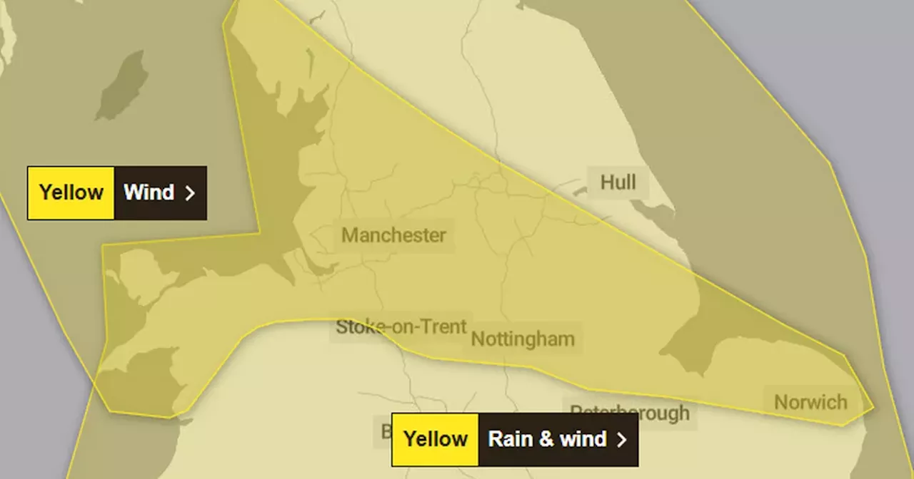 Met Office issues new double weather warning for Lancs with 'danger to life'