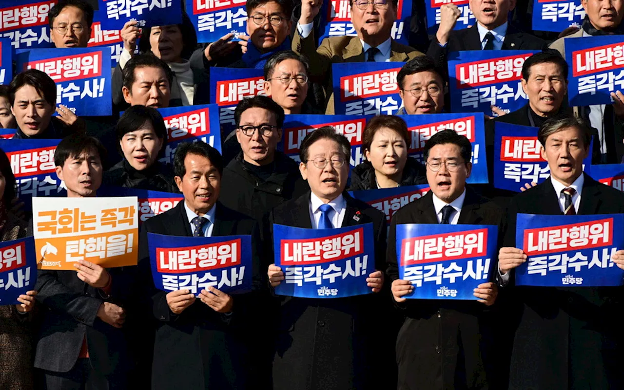 민주당, 윤석열 대통령 탄핵소추안 발의: 비상계엄 내란죄로 단죄