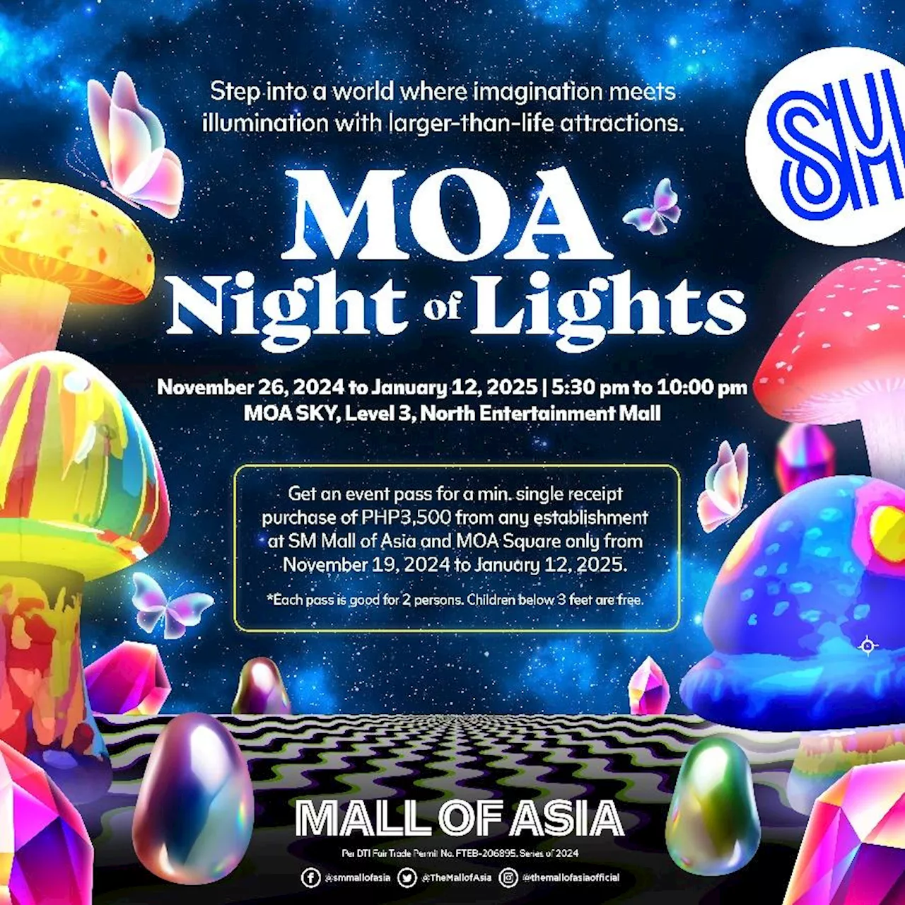 Experience the magic at MOA Night of Lights 2024