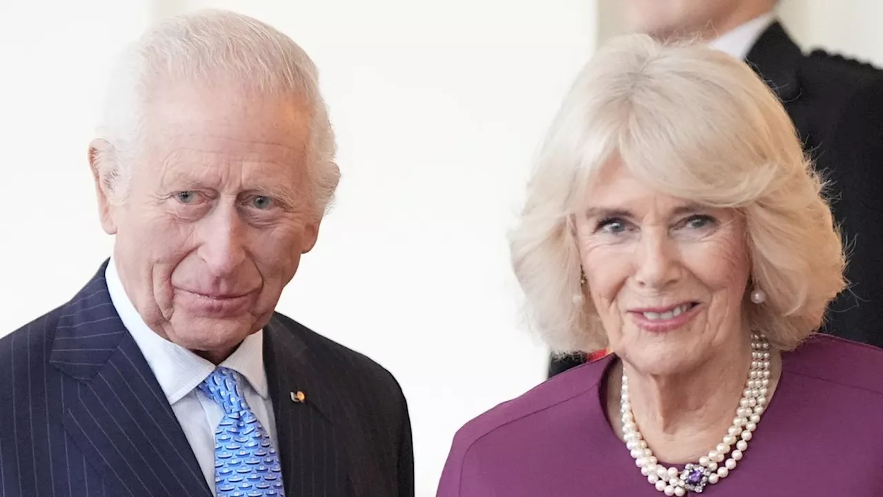 Queen Camilla Wears a Quietly Symbolic Coat With Necklace That Promotes 'Wellness' Amid Pneumonia Battle