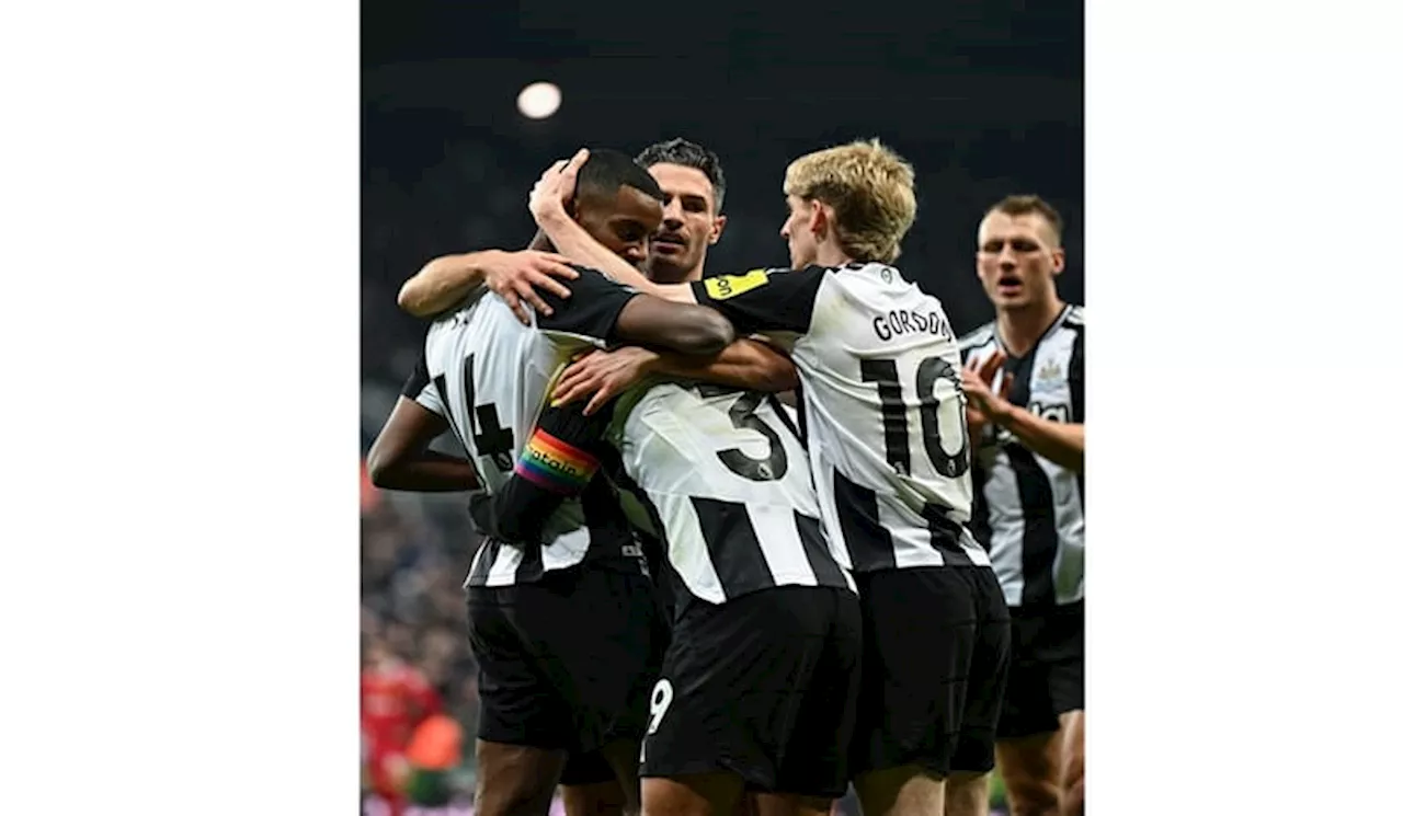 Schar Sabet Dua Gol, Newcastle United Tumbangkan Liverpool 3-2, Liverpool Tahan Puncak Klasemen