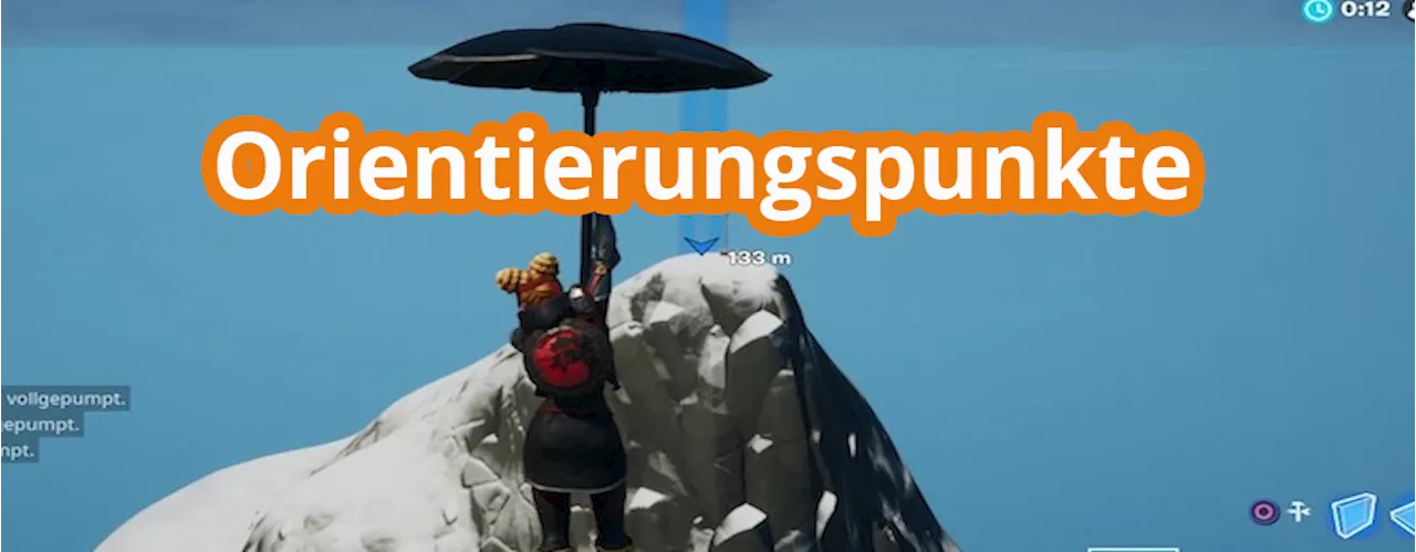 Fortnite: So besucht ihr die Orientierungspunkte am schnellsten