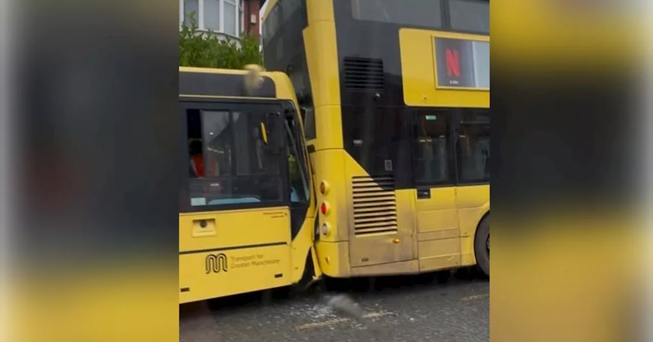 Passengers injured as two Bee Network buses crash in Greater Manchester