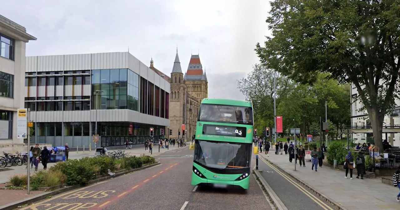 Pedestrian hit by motorbike on Oxford Road