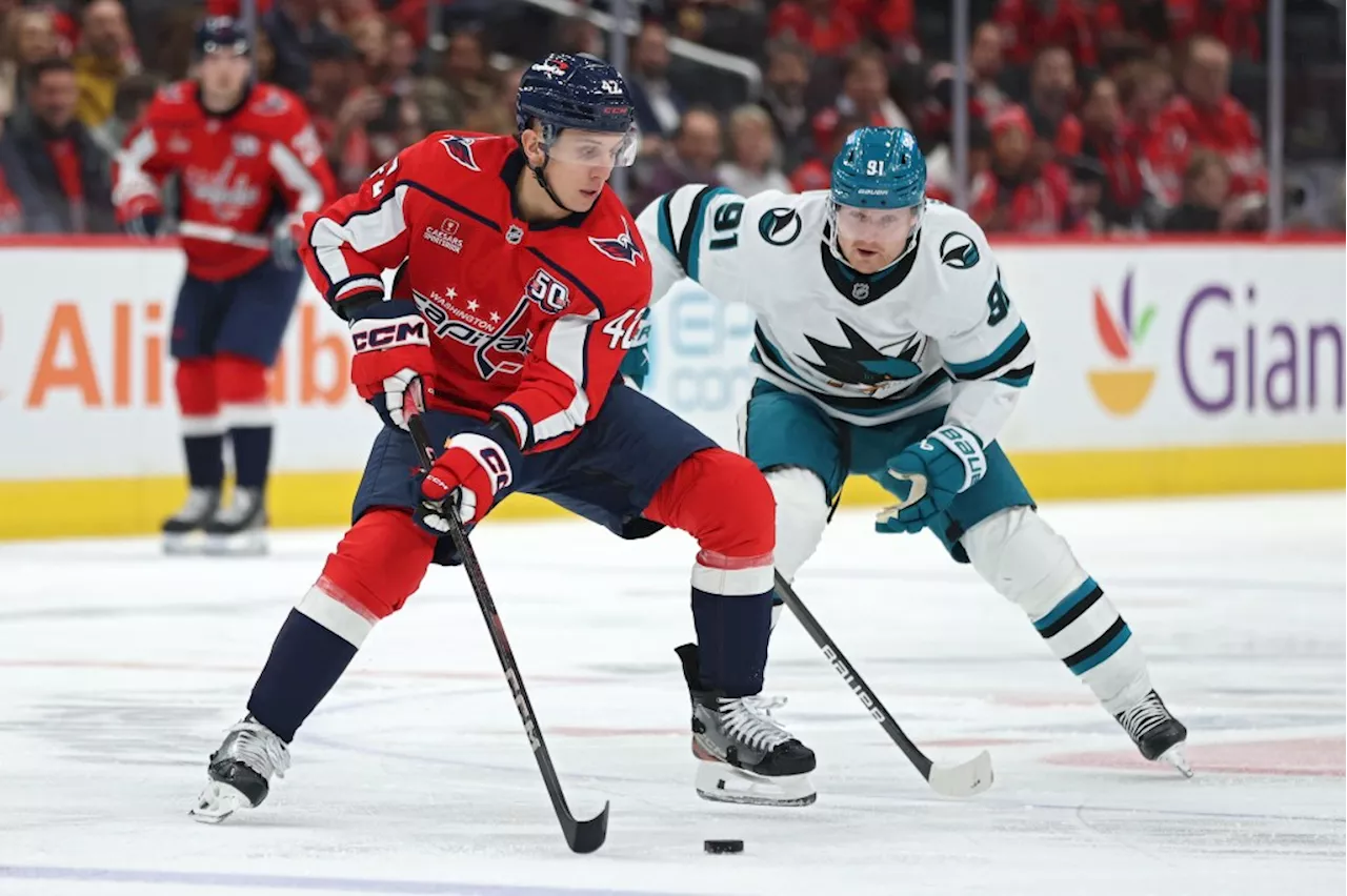 Eklund scores in overtime as Sharks stun Washington Capitals