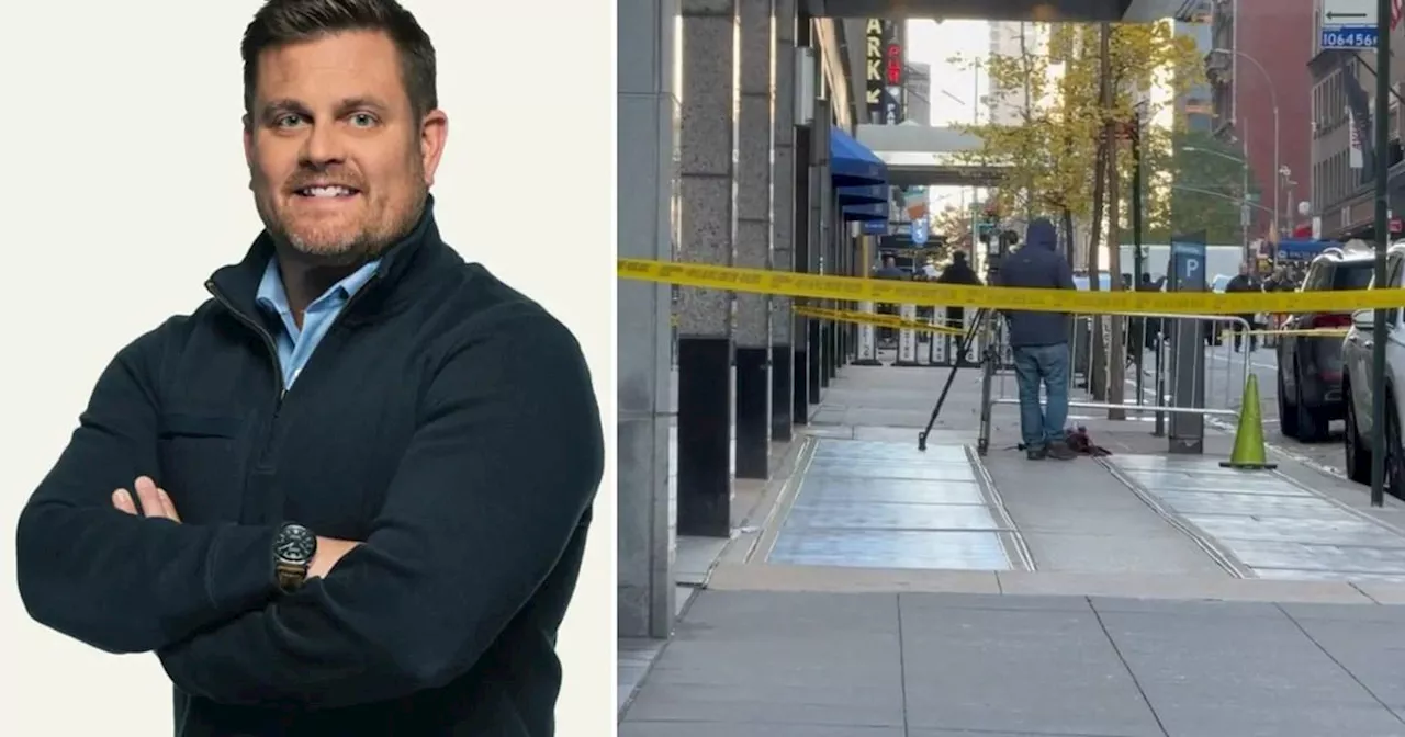 Healthcare CEO 'shot outside New York Hilton hotel' by masked shooter