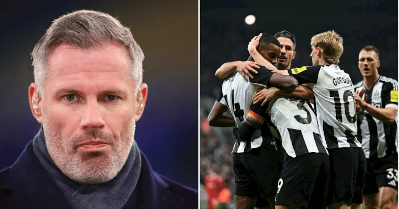 Jamie Carragher rages at Liverpool star after Newcastle draw