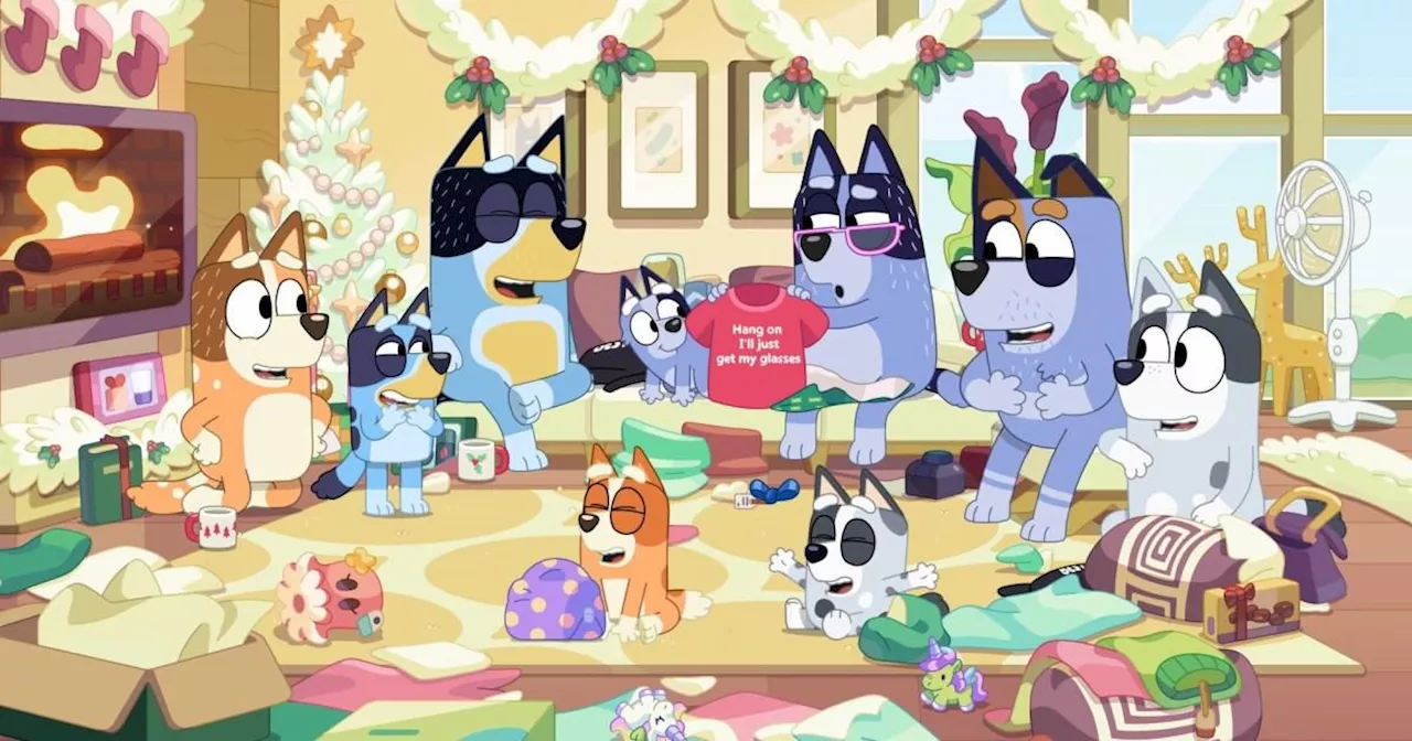 American viewers completely baffled by UK Christmas tradition in Bluey