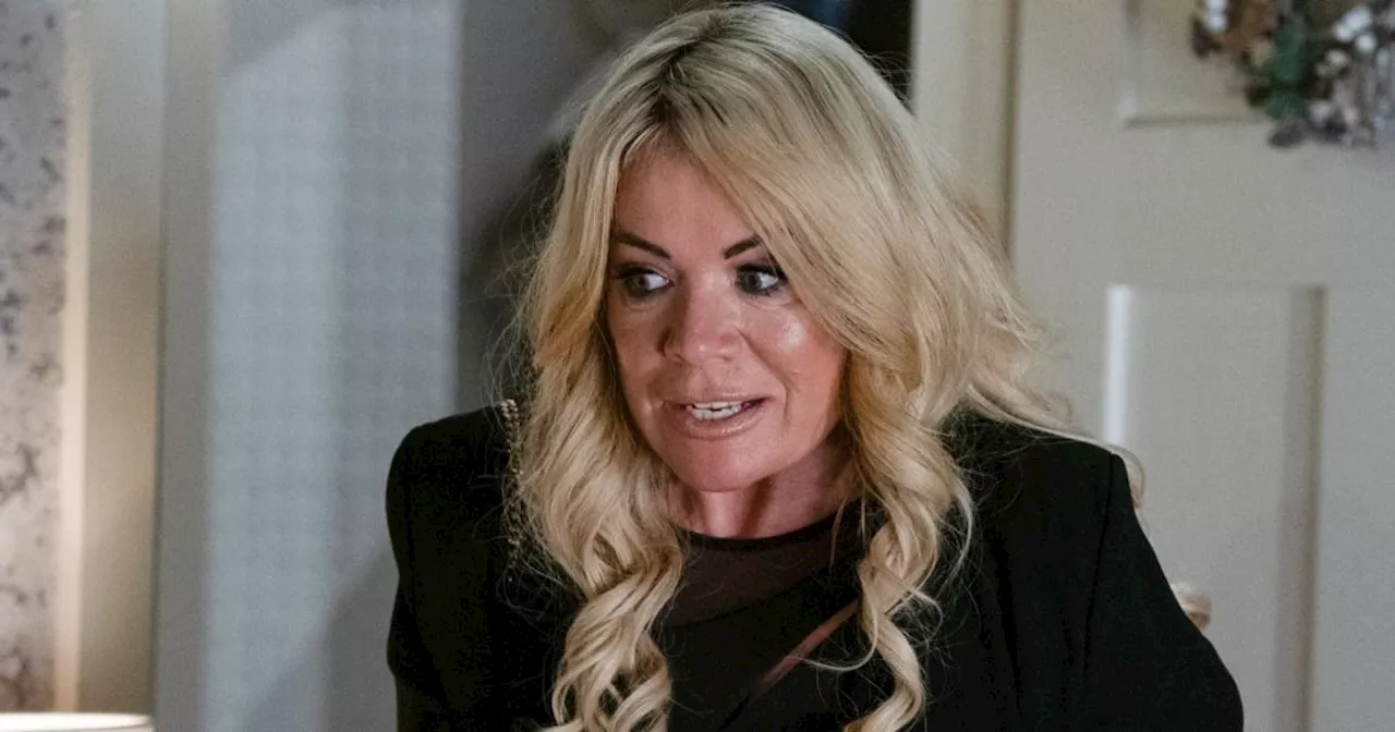 EastEnders' Sharon targeted in tragic crime – with close pal to blame