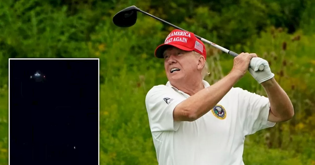 Mystery as 'car-sized drones' hover near Donald Trump's golf course