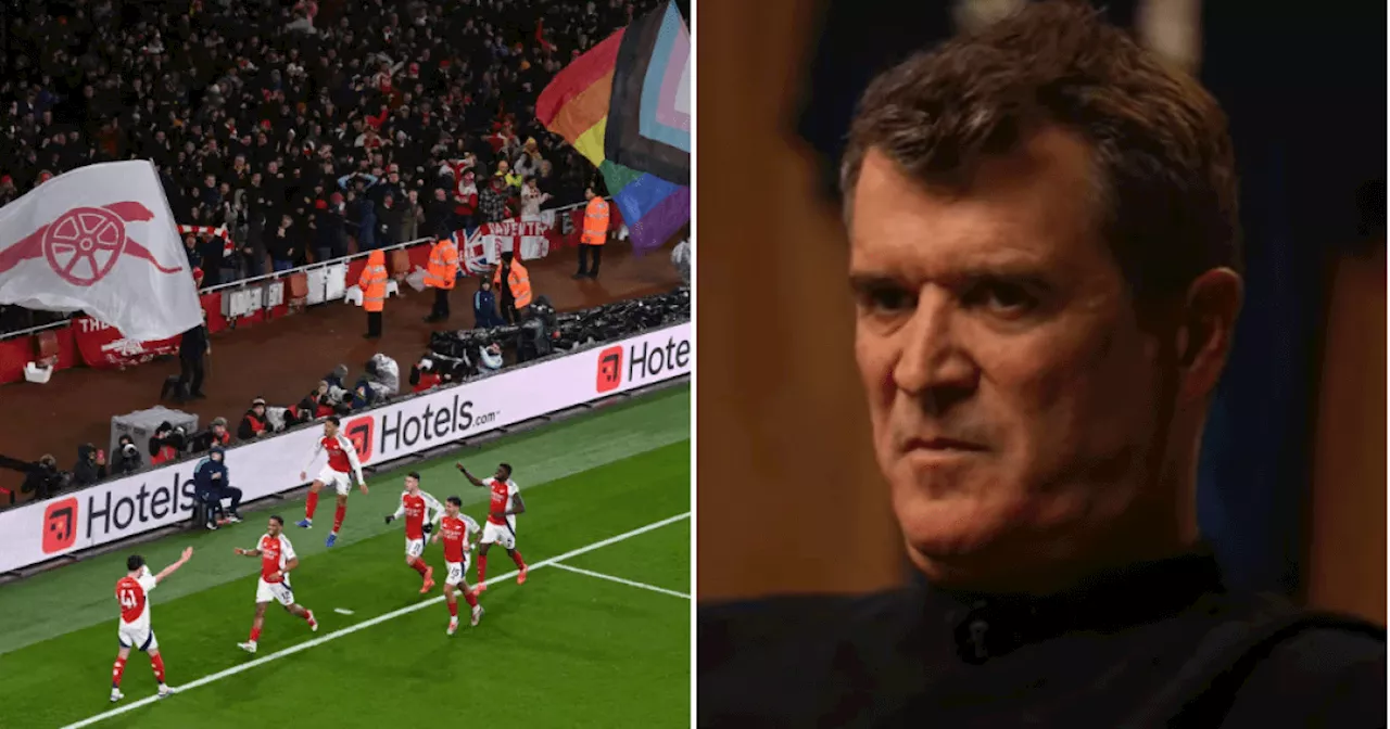 Roy Keane blasts 'shocking' Man Utd star after 'rubbish' Arsenal defeat