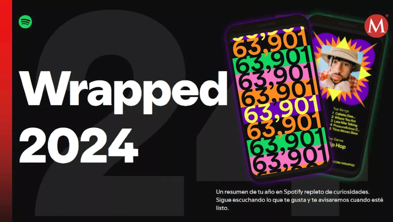 Spotify Wrapped 2024 ya está disponible; sigue estos pasos para conseguir el tuyo