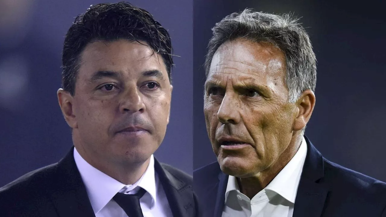 Marcelo Gallardo vs Miguel Ángel Russo: así está el historial entre ambos DT